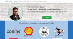 Desktop Screenshot of mikegracia.com